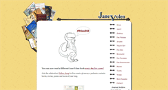 Desktop Screenshot of janeyolen.com